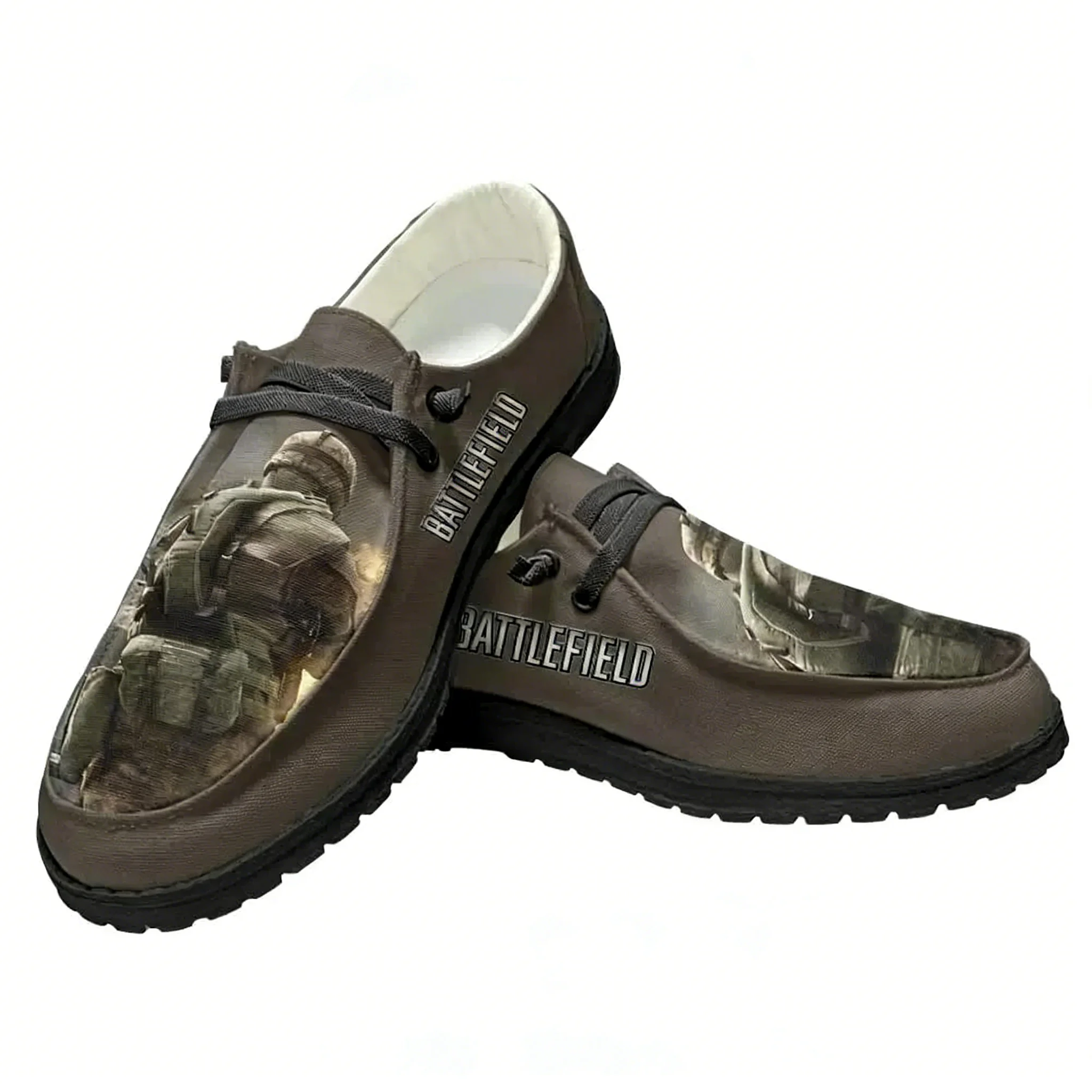 Men Shoes Oxford - Battlefield Casual Shoes Flat Shoe Men