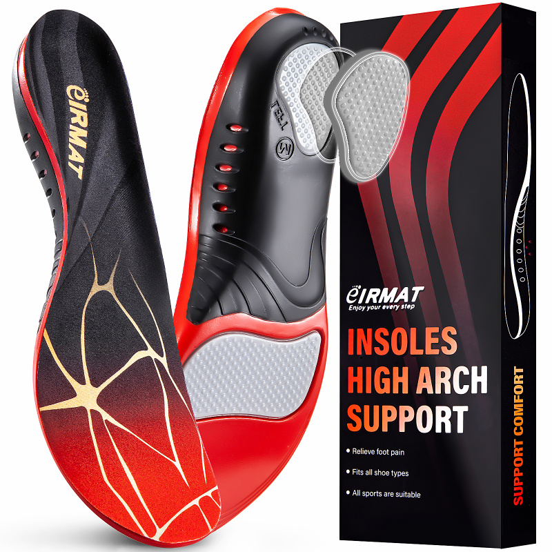 Men'S Shoes For Plantar Fasciitis - Premium Silicone Gel Insoles for Shoe