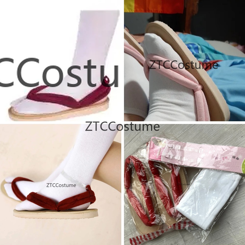 Men Shoes Europe To Us - Japanese Anime Cosplay Shoes Clogs Sandals