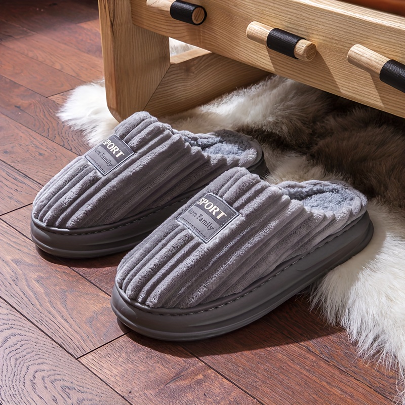 Men Winter Slippers Plus Size  - đánh giá và giá Men Shoes Essentials