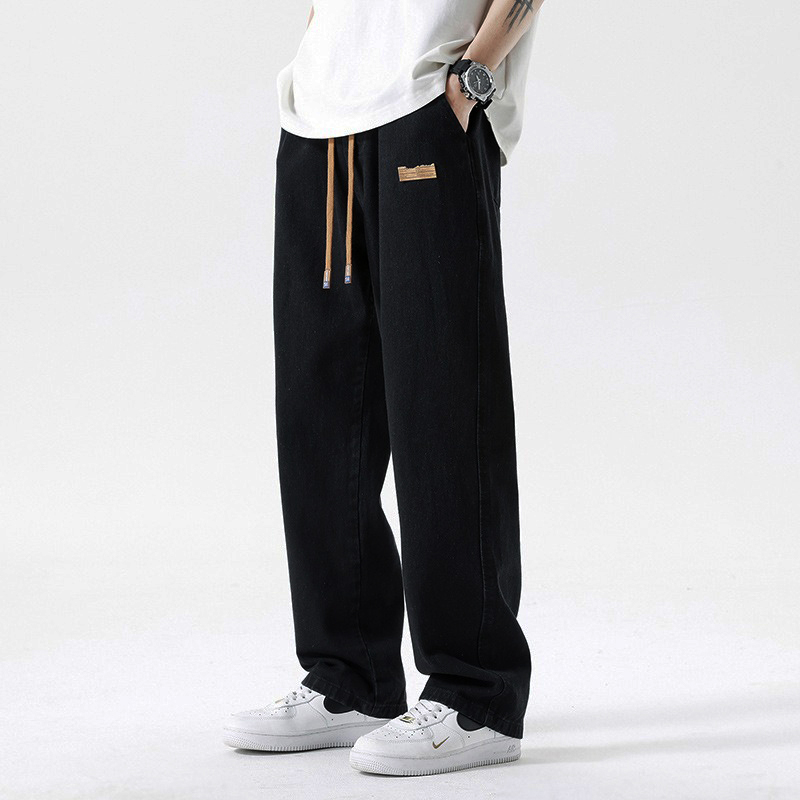 Summer Thin Men's Baggy Jeans  - đánh giá và giá Men'S Shoes With Jeans