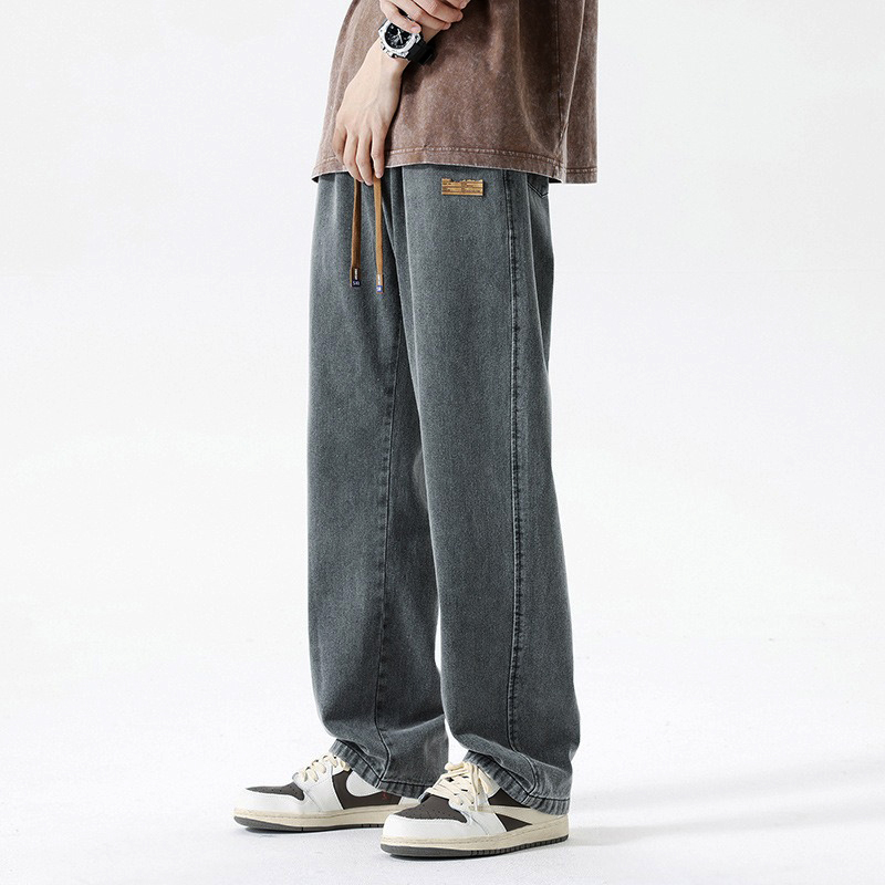 Summer Thin Men's Baggy Jeans  - đánh giá và giá Men'S Shoes With Jeans