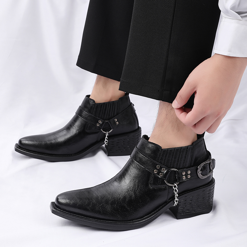 New Brown /Black Cow Leather B - đánh giá và giá Men Shoes For Wedding