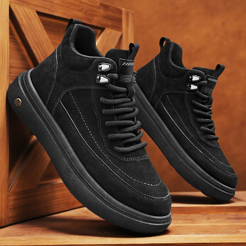 Mens Oxford Boots Casual High  - đánh giá và giá Men Shoes Oxford