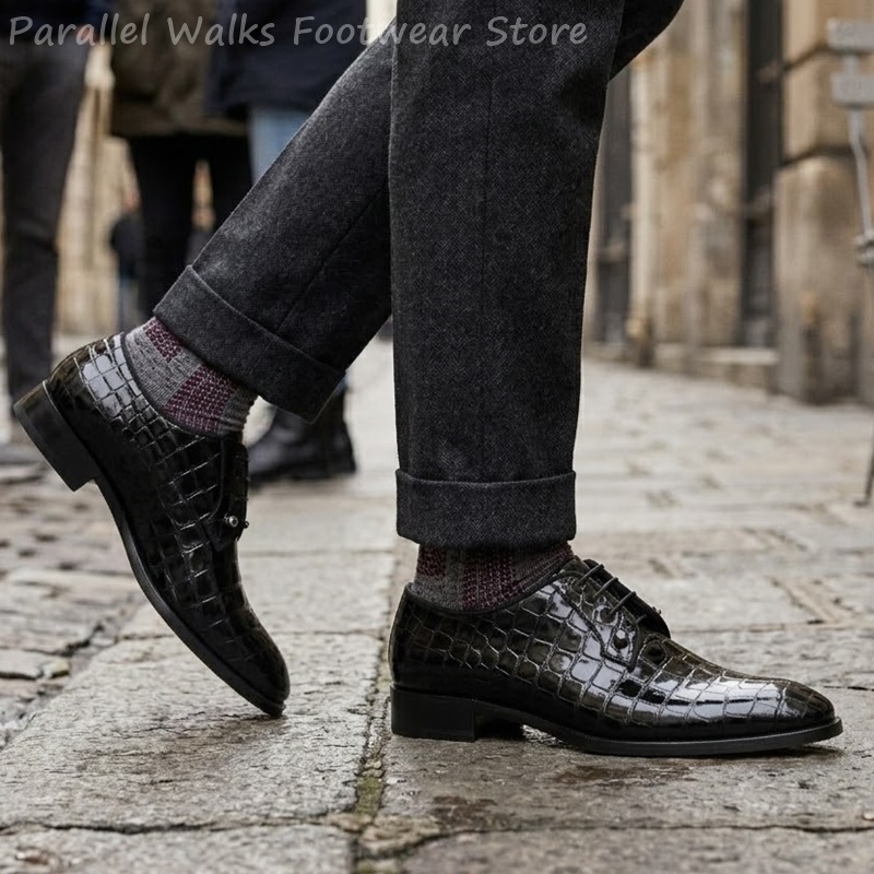 Men Patent Leather Oxford Shoe - đánh giá và giá Men Shoes Oxford