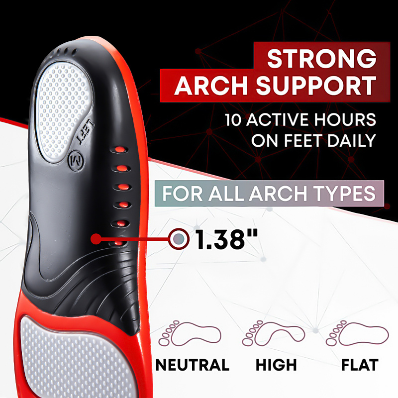 Premium Silicone Gel Insoles f - đánh giá và giá Men'S Shoes For Plantar Fasciitis