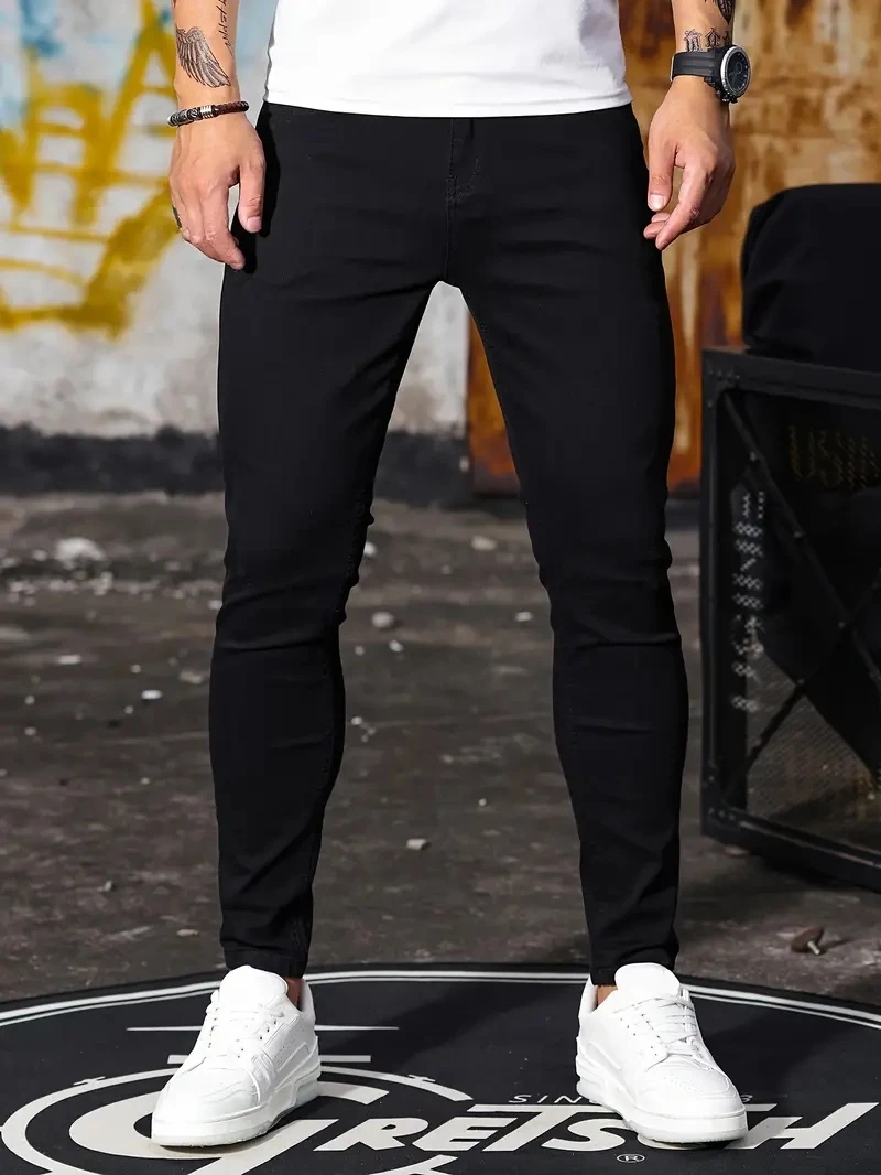 Men Jeans Skyblue Black Zipper - đánh giá và giá Men'S Shoes With Jeans