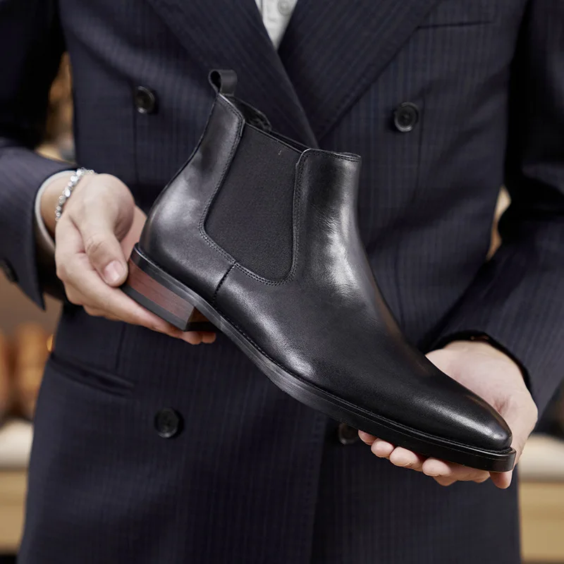 Retro Elegant Mens Chelsea Boo - đánh giá và giá Men Shoes For Wedding