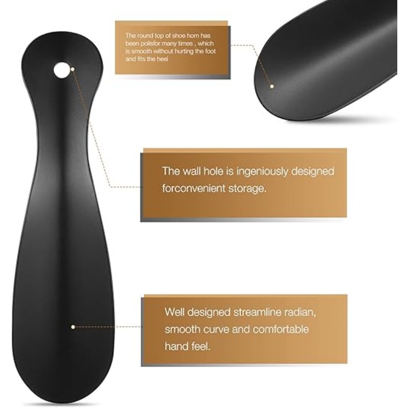 Portable Metal Shoe Horn, Comp - đánh giá và giá Men Shoes Essentials