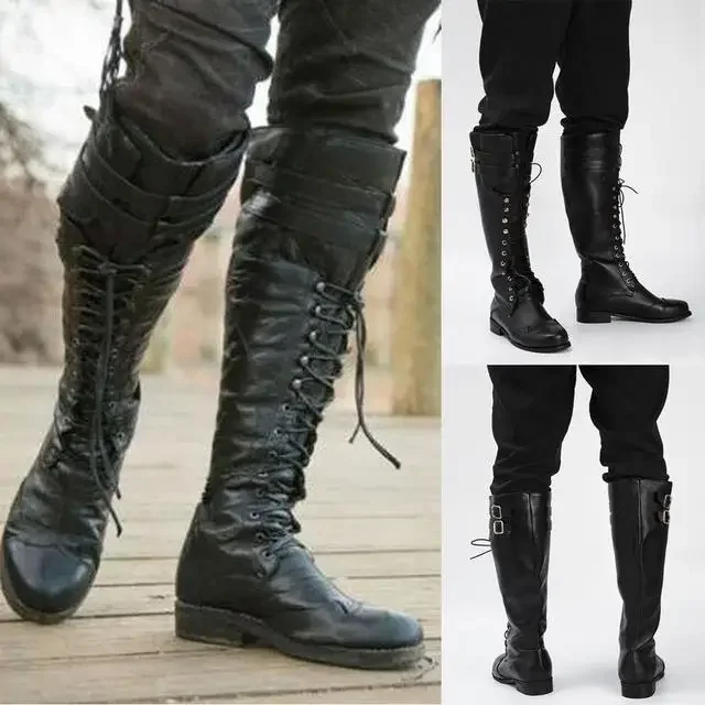 Medieval Steampunk Cosplay Boo - đánh giá và giá Men Shoes Europe To Us