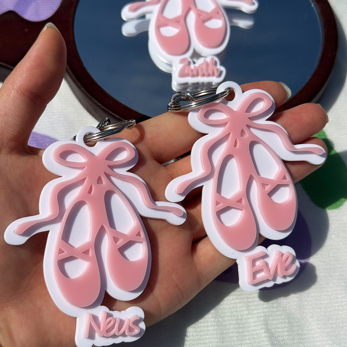 Custom Name Acrylic Keychain P - đánh giá và giá Men Shoes Name