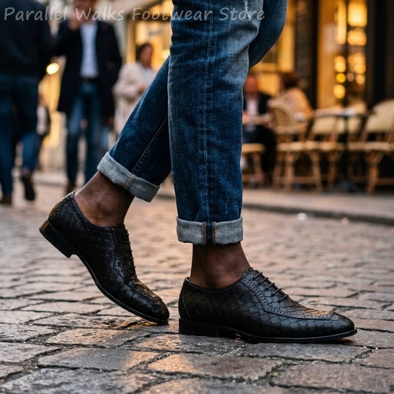 Sartorial Men Oxfords Fish Sca - đánh giá và giá Men Shoes Oxford