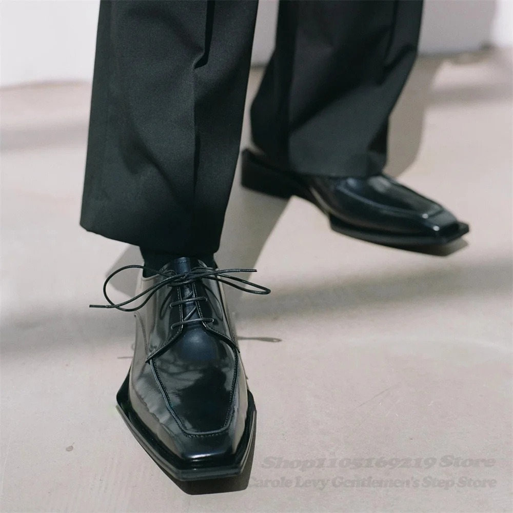 Black Patent Leather Men 4Cm H - đánh giá và giá Men Shoes Oxford