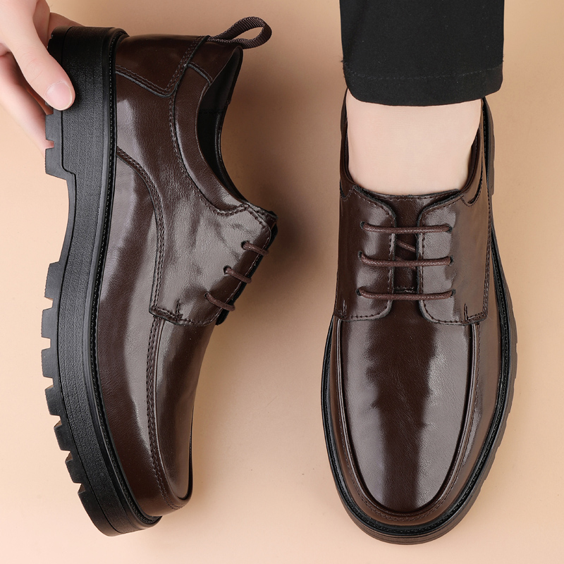Urban Light Luxury Thick Soled - đánh giá và giá Men Shoes Essentials