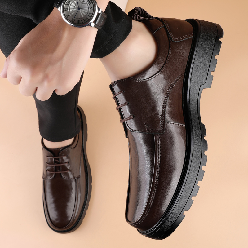 Urban Light Luxury Thick Soled - đánh giá và giá Men Shoes Essentials