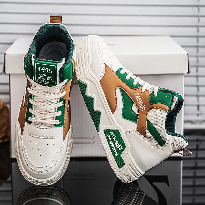 Round Foot Normal Leather Spor - đánh giá và giá Men Shoes Name