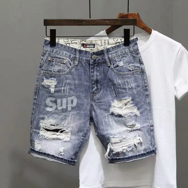 Men's Short Jeans Pants Black  - đánh giá và giá Men'S Shoes With Jeans