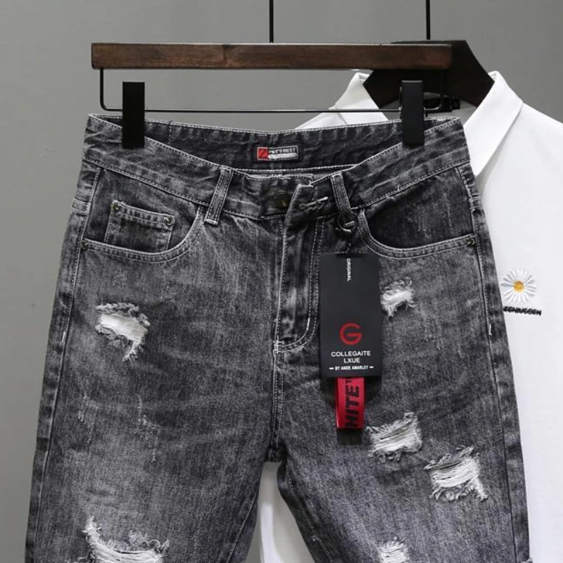 Men's Short Jeans Pants Black  - đánh giá và giá Men'S Shoes With Jeans