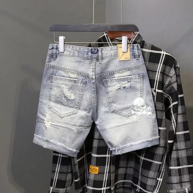 Summer Men's Worn Bead Hole Be - đánh giá và giá Men'S Shoes With Jeans